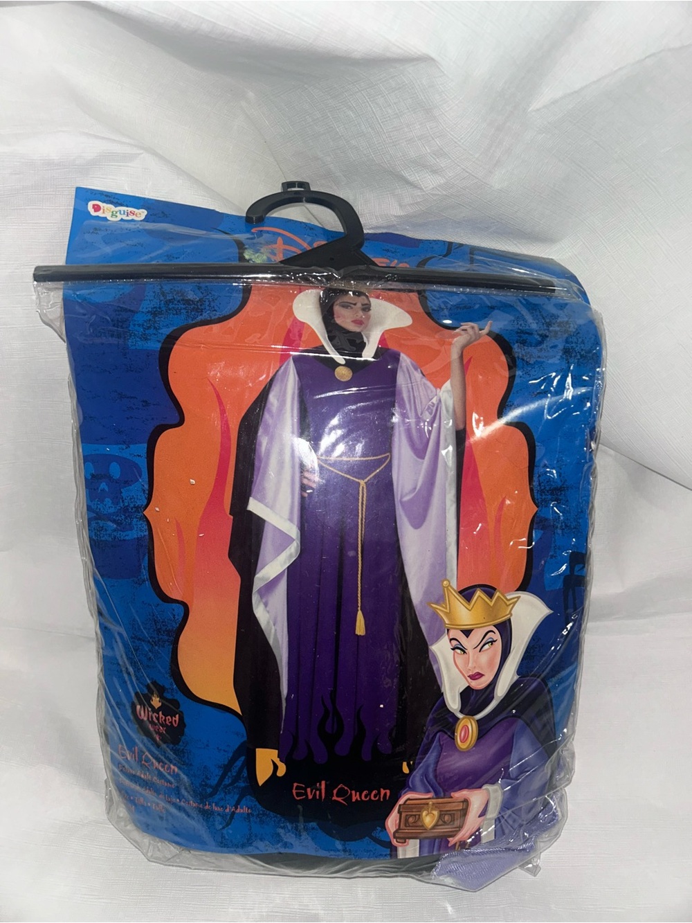 Disguise Purple and White Evil Queen Women's Costume 12/14 size